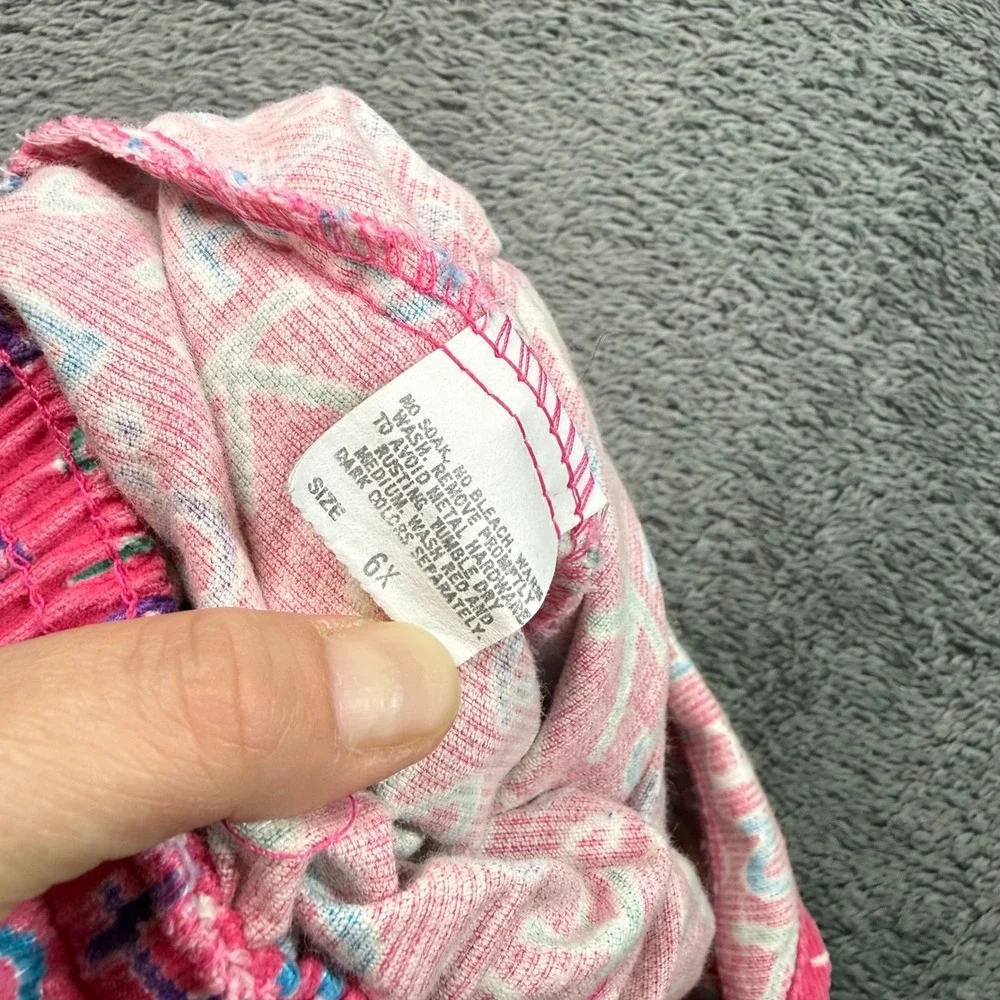 OshKosh Vintage Pink Alphabet Corduroy Overalls